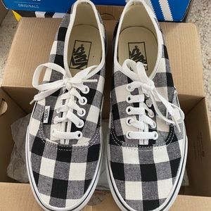 Vans x Madewell gingham black / white - 9